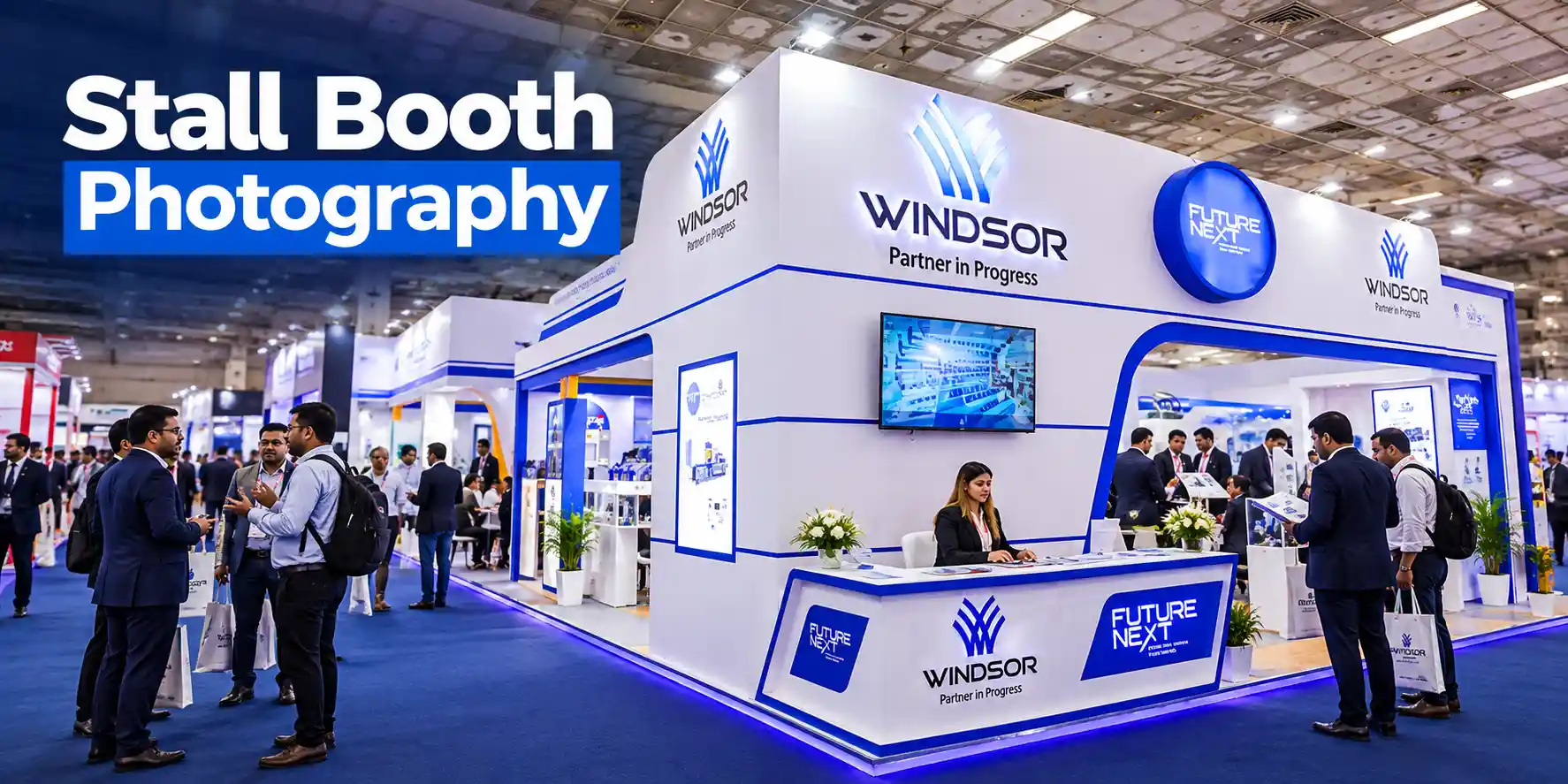 Stall booth photography services